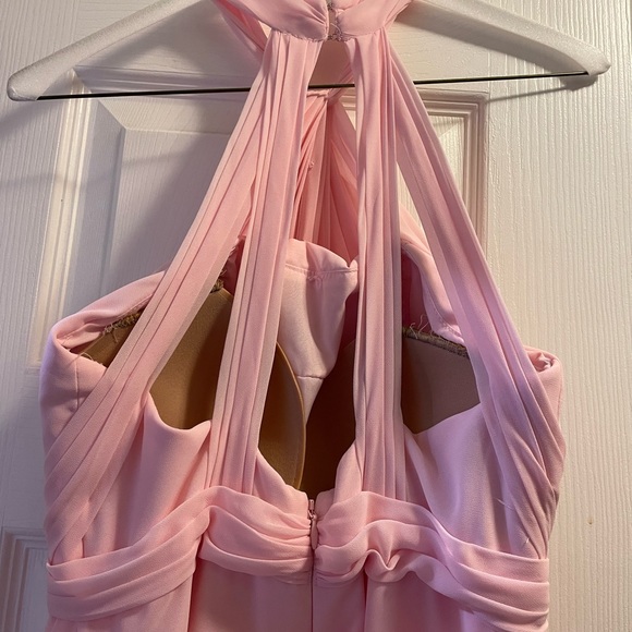JASMINE Halter Neckline Long Bridesmaid/Prom Dress - Picture 4 of 6
